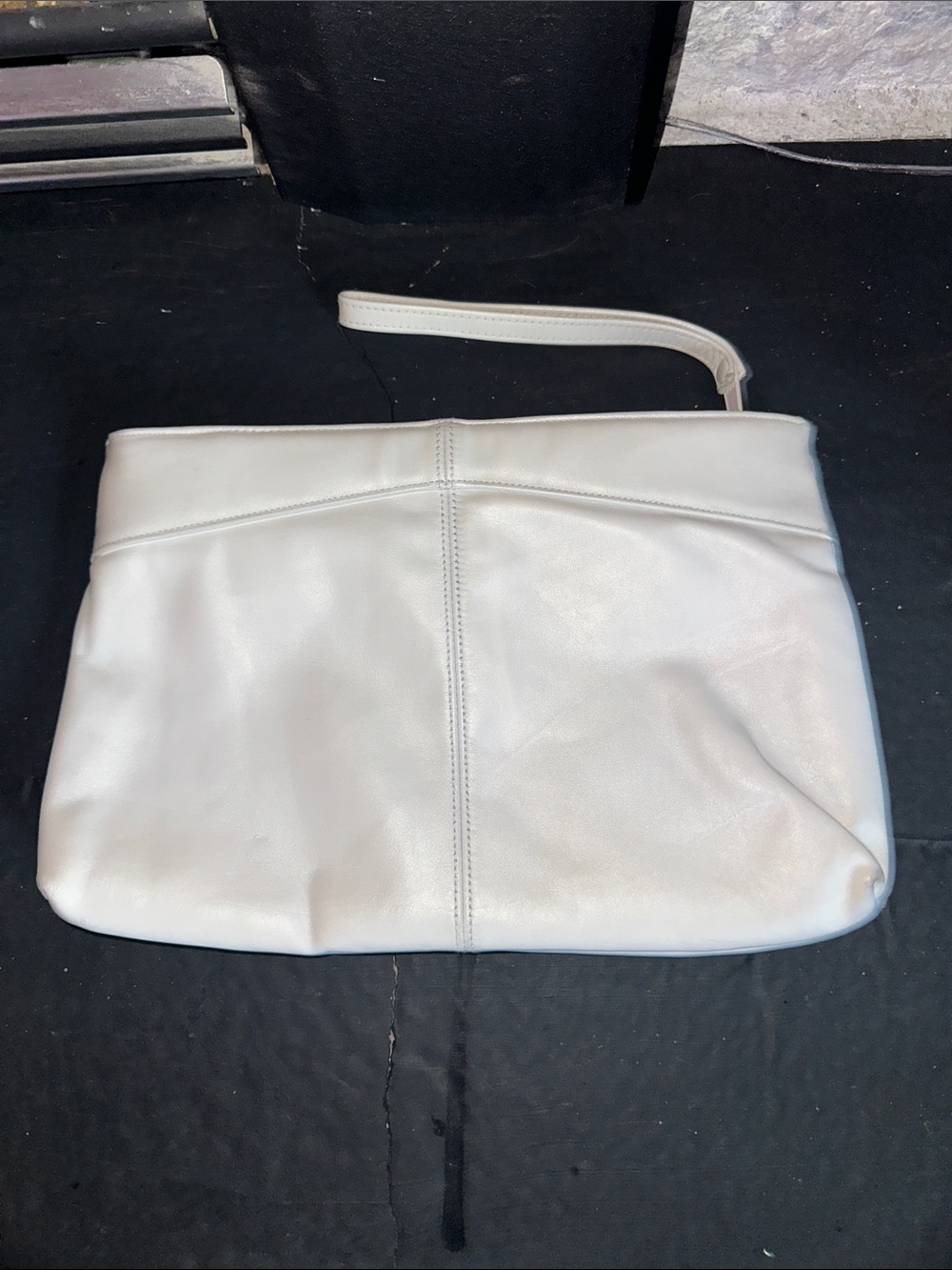 Vintage Toni Genuine Leather Wristlet Clutch